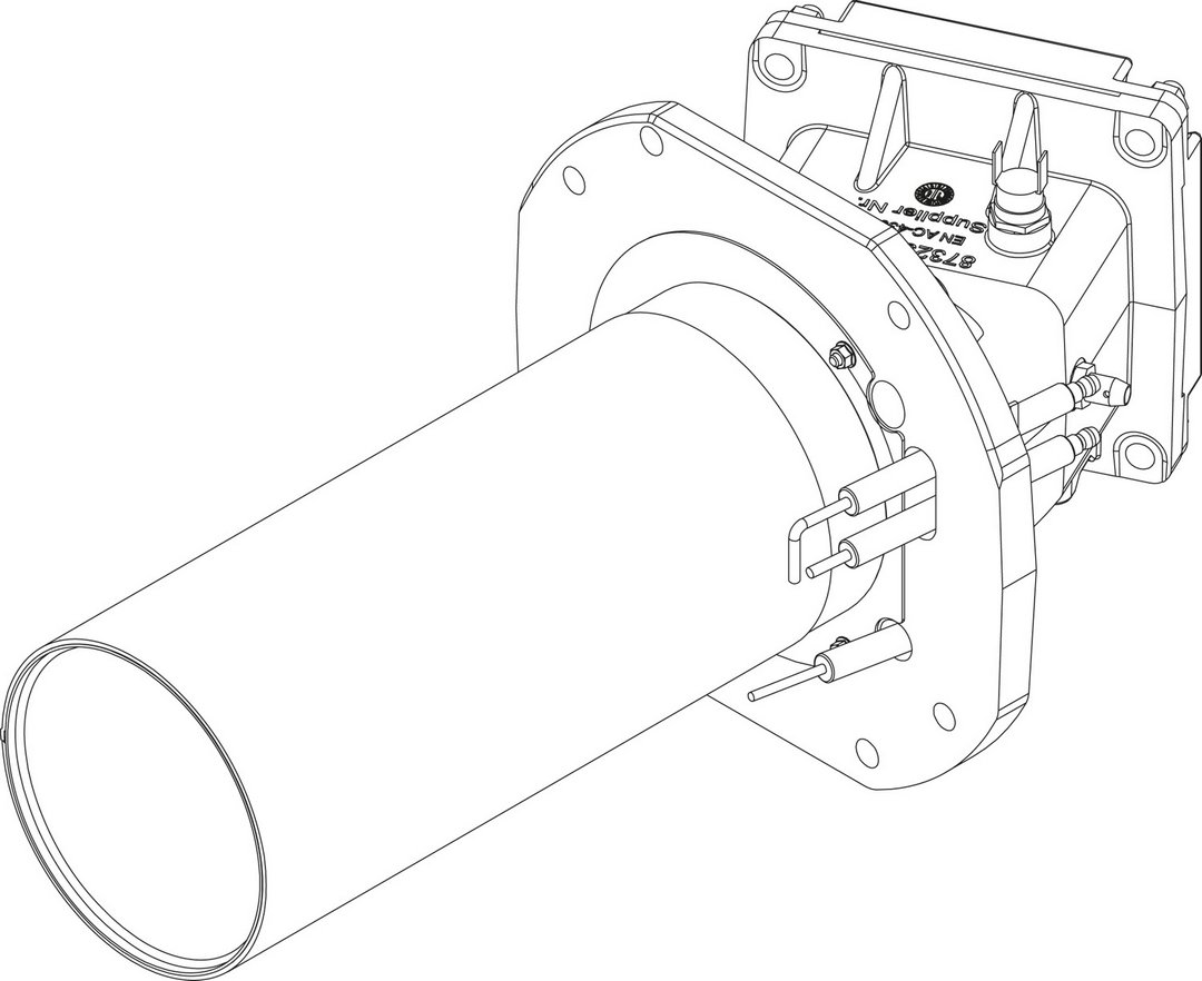 BOSCH Ersatzteil TTNR: 8738805224 Brennereinheit 150 kW everp