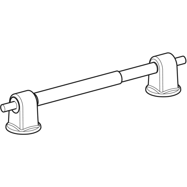 Geberit Set Scharniere f. WC-Sitzring Levada Befestigung von unten