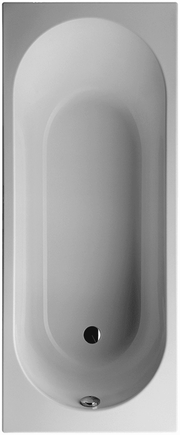 VB Badewanne O.novo 1700x750x495mm Solo Rechteck Weiß Alpin