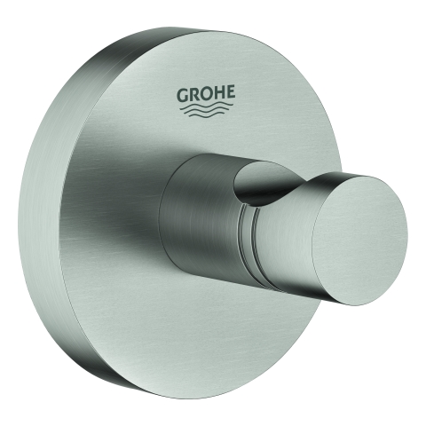 GROHE Bademantelhaken Essentials 40364_1 Metall supersteel