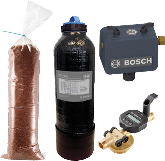 BOSCH Paket zur Wasseraufbereitung VES06 VES P8000 mit Leitfähigkeitsmessgerät BOSCH Paket zur Wasseraufbereitung VES06 VES P8000 mit Leitfähigkeitsmessgerät