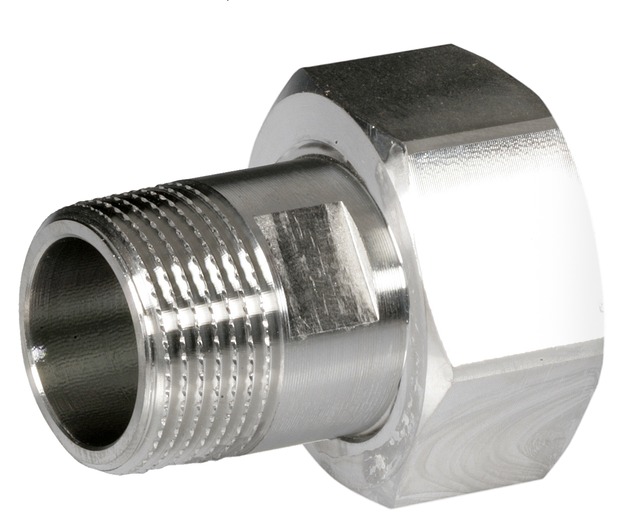 Resideo Anschlussverschraubung VST06I Edelstahl A, 1"