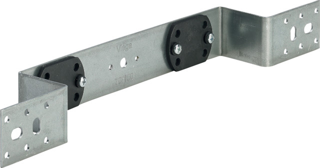 Viega Halterung 2021.7 in 370x230x40mm Stahl verzinkt