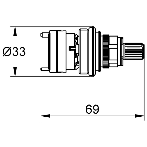 GROHE Aquadimmer 440457 für Eichelberg Armaturen