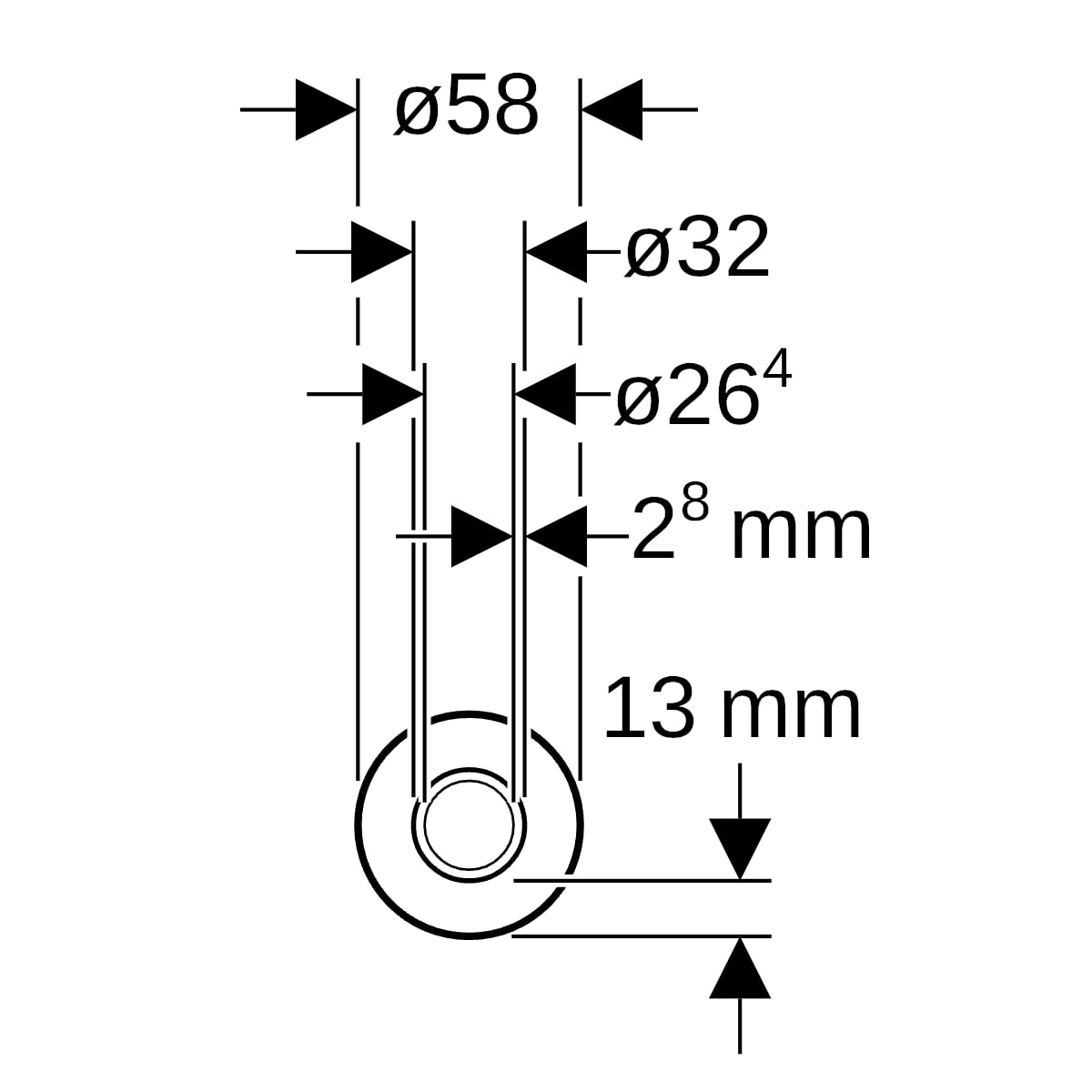Geberit Systemrohr ML, rund vorgedämmt 13mm Rollenware d32, L: 25m blau ab Bj 2024