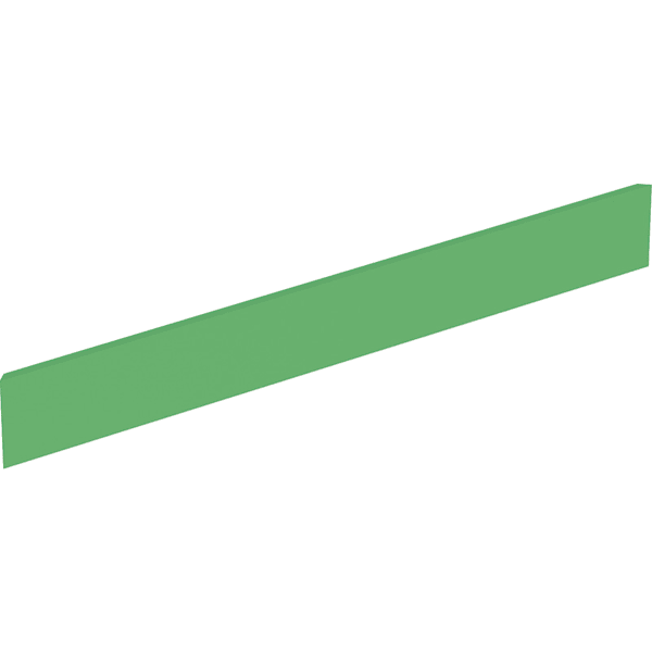 Geberit Bambini Dekorblende, Front für zwei Waschtischarmaturen, grün Geberit Bambini Dekorblende, Front für zwei Waschtischarmaturen, grün