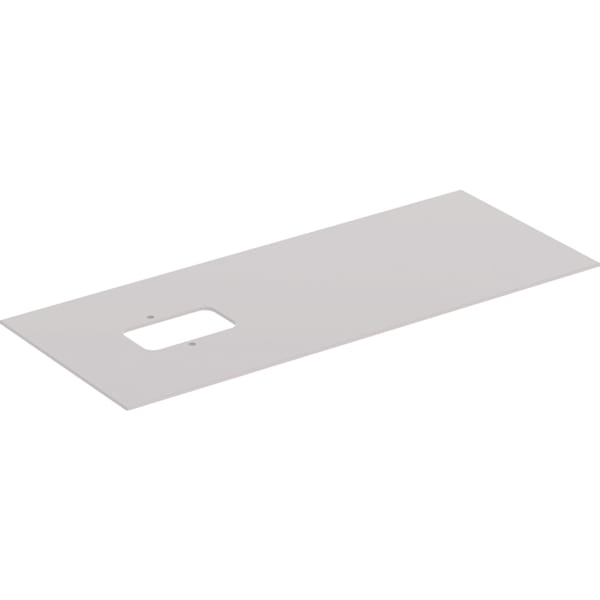 Geberit Glasplatte für Citterio US m. Glaspl. für AWT, Breite WT 120 cm, taupe