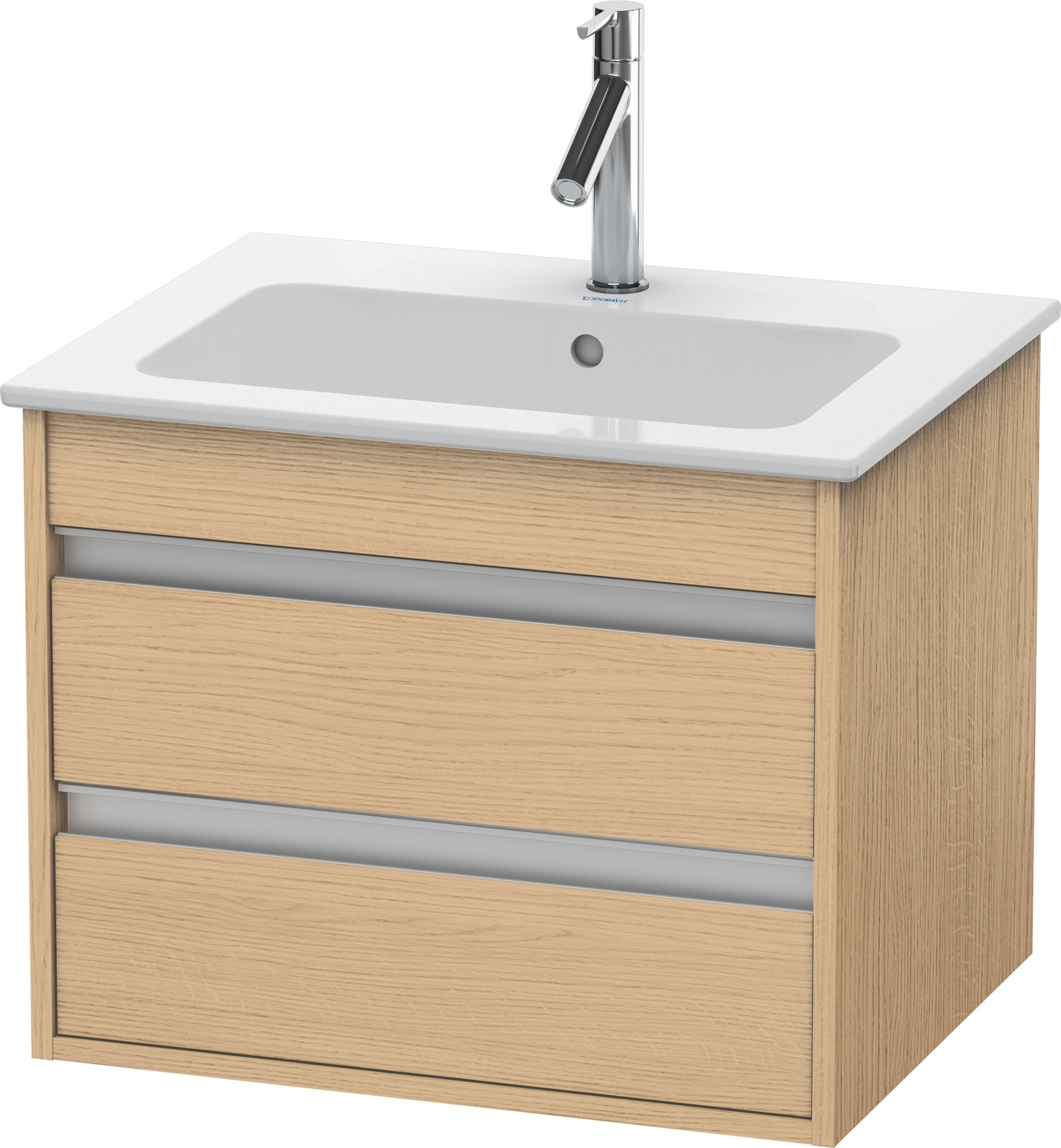 Duravit WTU Ketho f. ME by Starck, 2 Schubk. 480x600x475mm, Eiche Natur