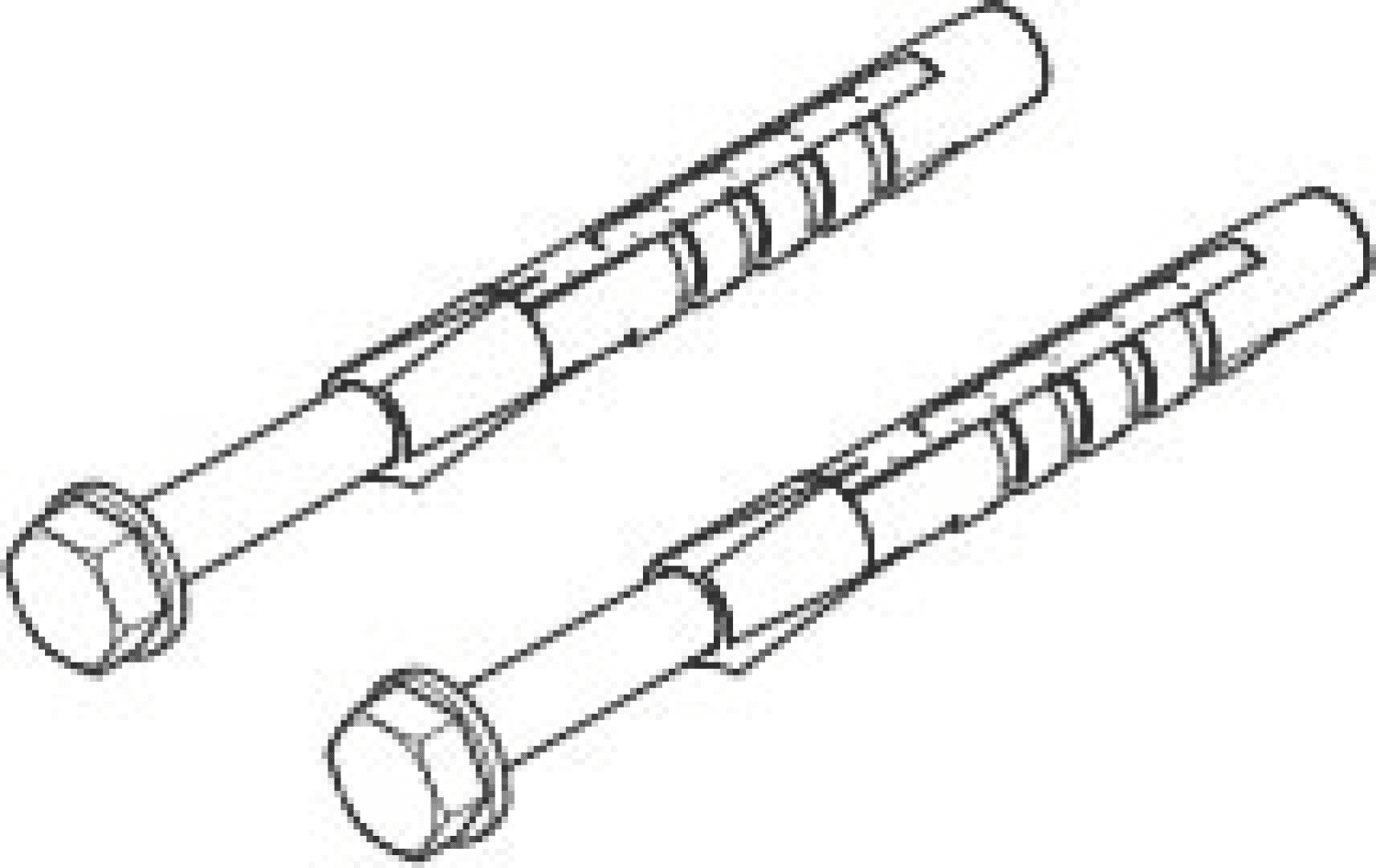 DO Befestigungssatz Holzschraube ERSATZTEILE 04303101400 5 x 50 mm
