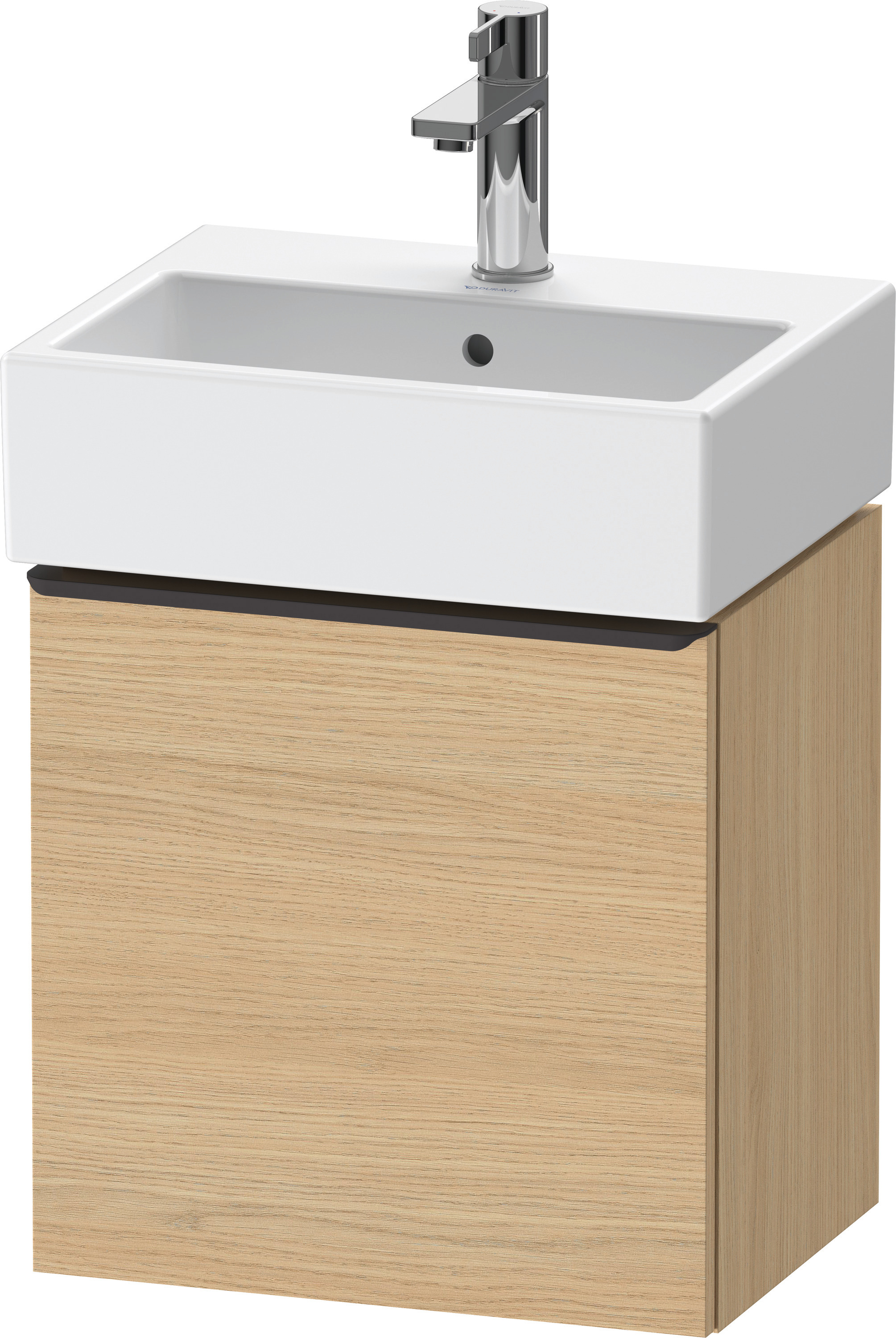 Duravit D-Neo WTU,Wdh,TA:LI,Tür:1,Gr:Dia.Schw 434x322x440mm,Natur Eiche Matt,Dekor