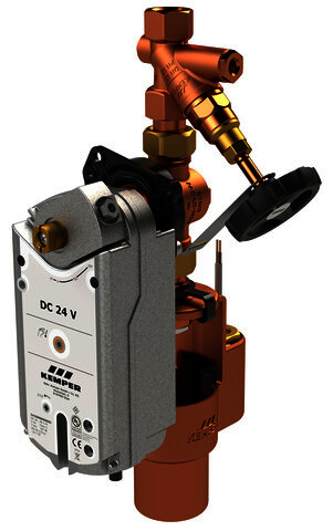 KEMPER Spülgruppe 24 V KHS Figur 684 00 DN15, PN16