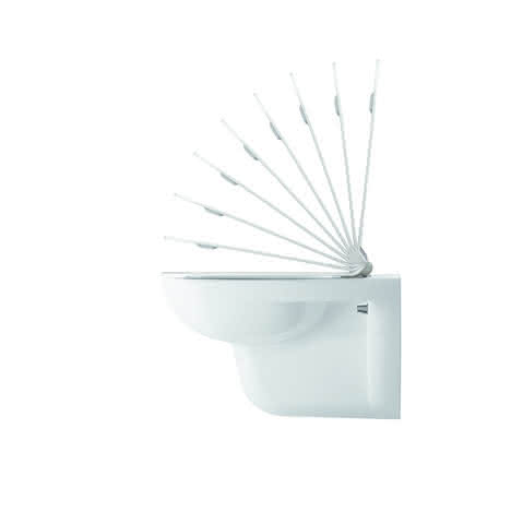 DU WC-Sitz D-Code mit SoftClose Scharniere Kunststoff, weiß