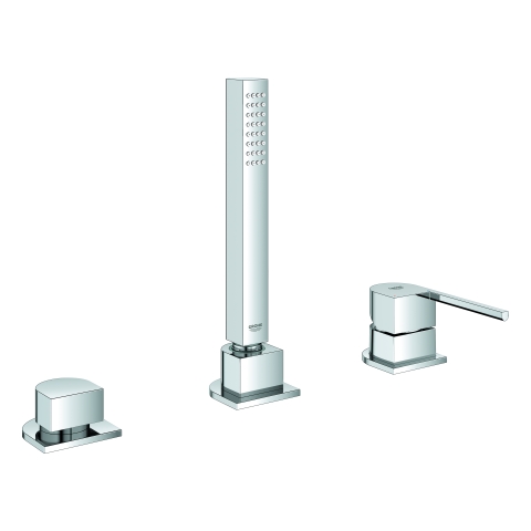 GROHE 3-Loch-EH-Wannenkombination Plus 23845_3 chrom