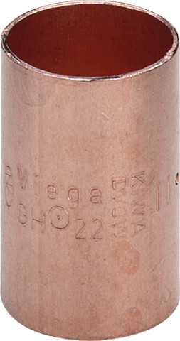 Viega Muffe 95270 in 22mm Kupfer