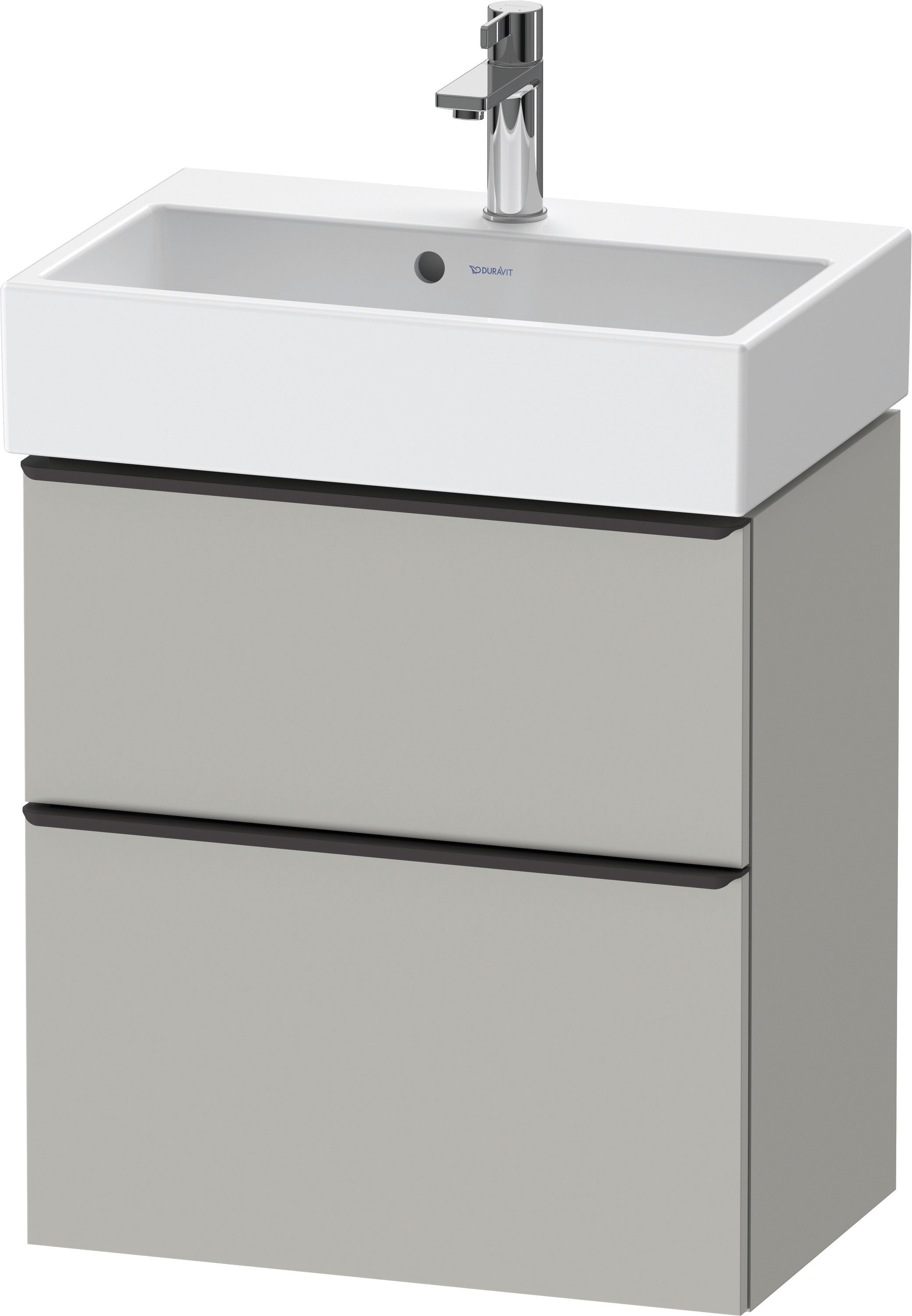 Duravit D-Neo WTU,Ausz:1,Schubk:1,GR:Dia.Schw 584x372x625mm,Wandh,Betongrau Matt,Dek.
