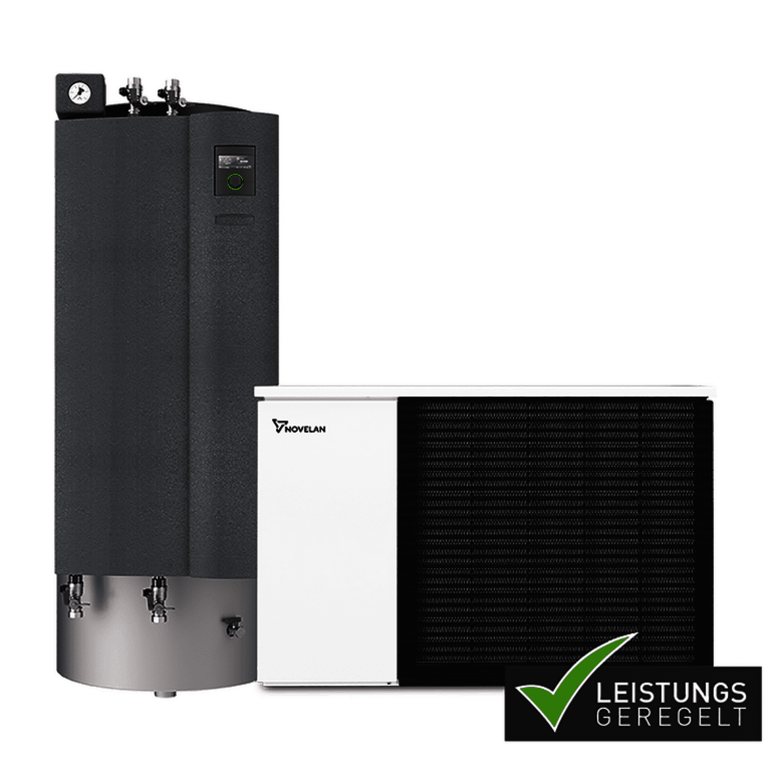 Novelan Wärmepumpe,L/W,LADV 9-HSDV12.1 230/400V, heizen, frequenzg., dual+HSDV