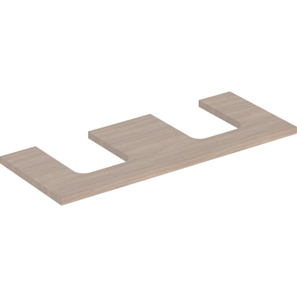 Geberit ONE WT-Pl. Aus re/li f. AWT Schalenf. 120x3x47cm, Eiche