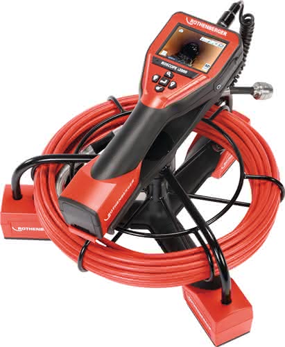 Inspektionskamera ROSCOPE®i2000 3,5 Zoll 640x480 25mm Kabel-L.16m ROTHENBERGER Inspektionskamera ROSCOPE®i2000 3,5 Zoll 640x480 25mm Kabel-L.16m ROTHENBERGER