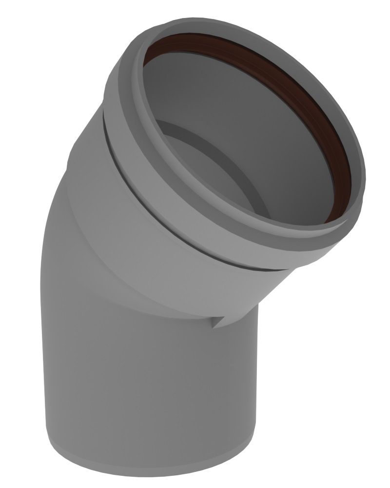 Remeha Bogen PPS DN 150, 45 Grd.