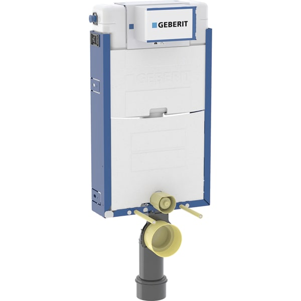 Geberit Kombifix Element für Wand-WC 108cm mit Omega UP-SPK 12cm Bet. von vorne