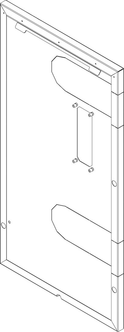 BOSCH Ersatzteil TTNR: 8738206780 Rückwand rechts