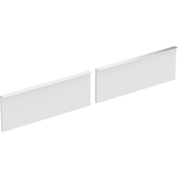 Geberit Set Schubl. Front für iCon US für DWT Breite 120 cm, weiß (2 St.)
