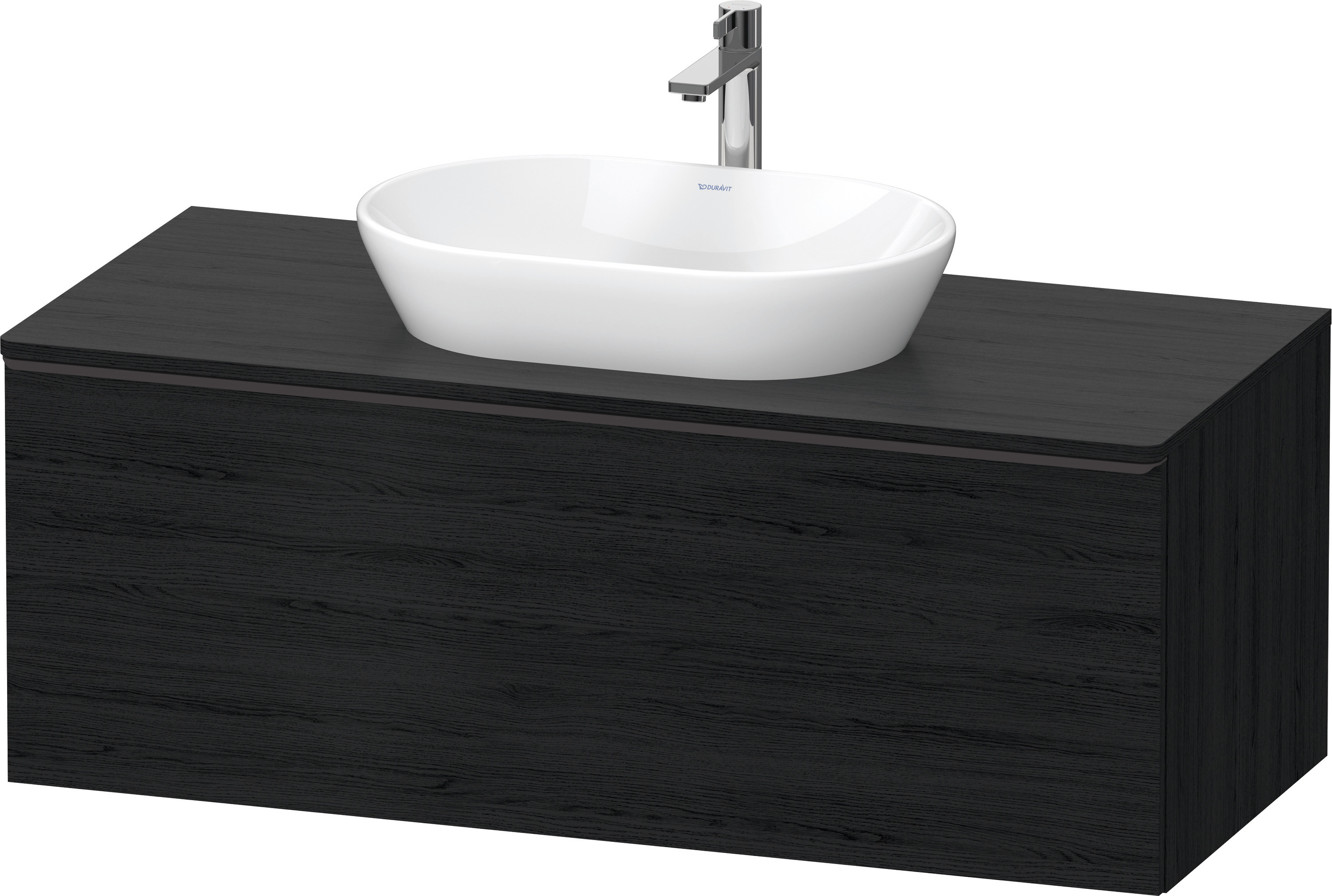 Duravit D-Neo,Kons-WTU,Ausz:1,Gr:Diam.Schwarz 1200x550x459mm,Wdh,Eiche Schwrz.Matt,Dek