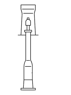 Jung S-ZUBEHÖR ERDEINBAUGARNITUR 0,7 M DN 80
