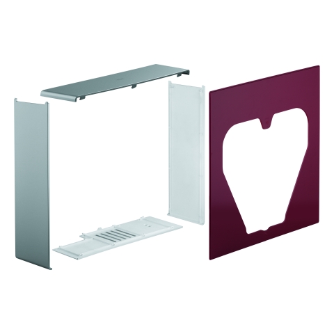 GROHE Panelset 14911 für GROHE Sensia IGS alpinweiß/rot GROHE Panelset 14911 für GROHE Sensia IGS alpinweiß/rot