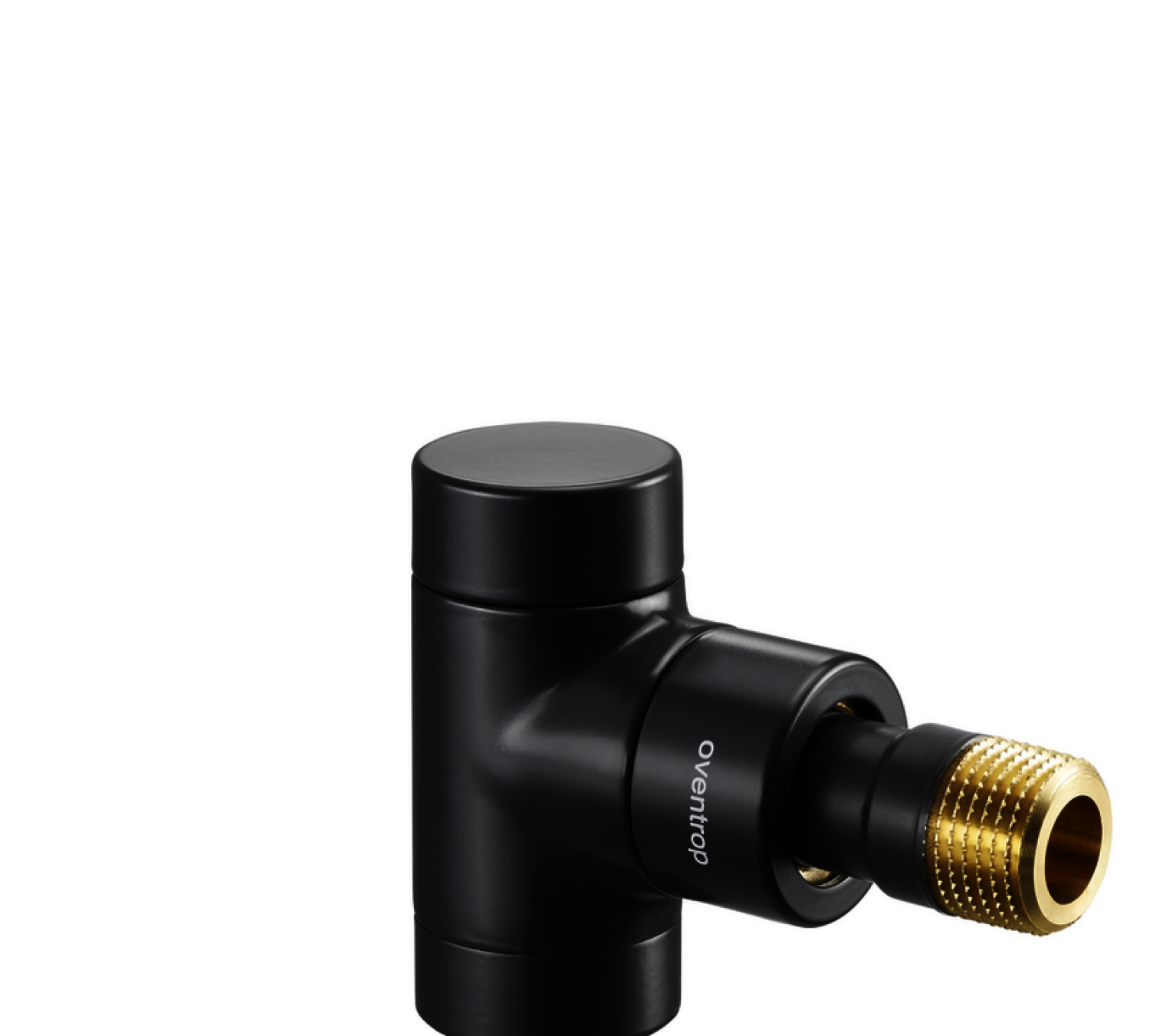 OVENTROP-HK-Verschraubung "Combi E" DN15, 1/2", PN10, Eck, anthrazit
