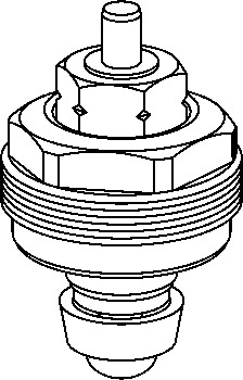 Viega Thermostatoberteil 1011.51 zu Heizkreisverteiler 1001.1 bis BJ 1997 Viega Thermostatoberteil 1011.51 zu Heizkreisverteiler 1001.1 bis BJ 1997