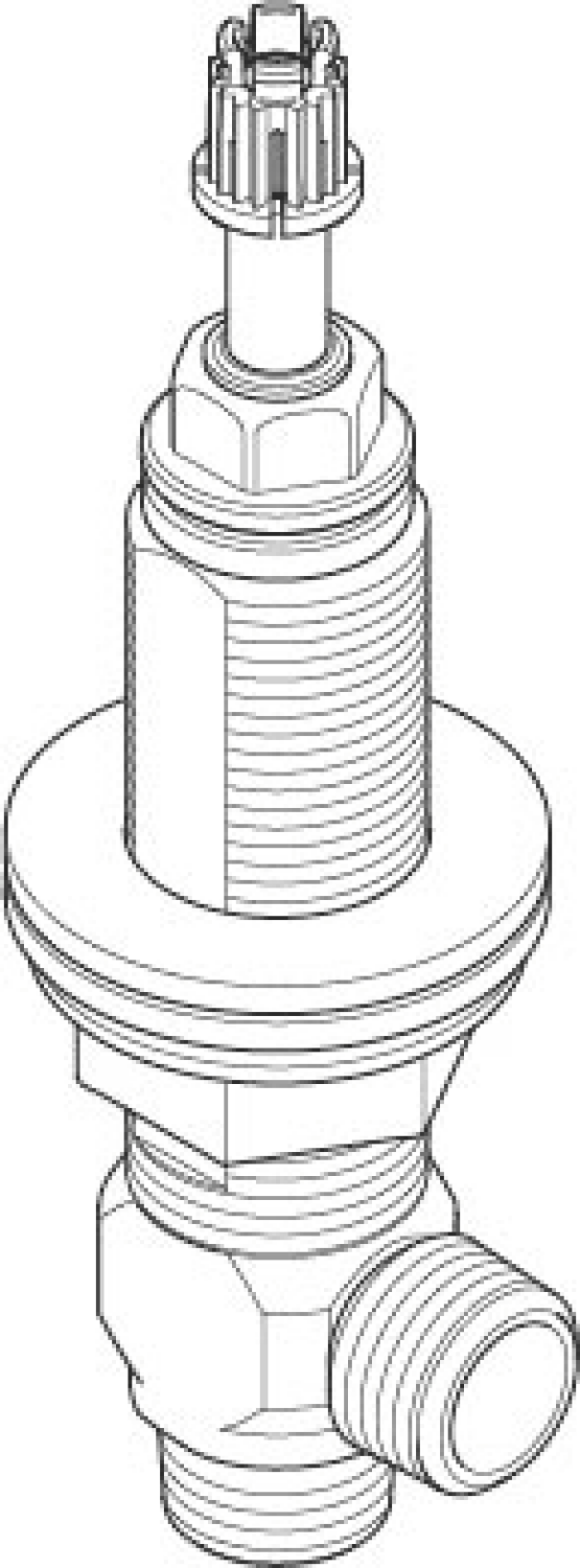 DO Seitenventil Keramikoberteil ERSATZTEILE 90171104002 1/2"