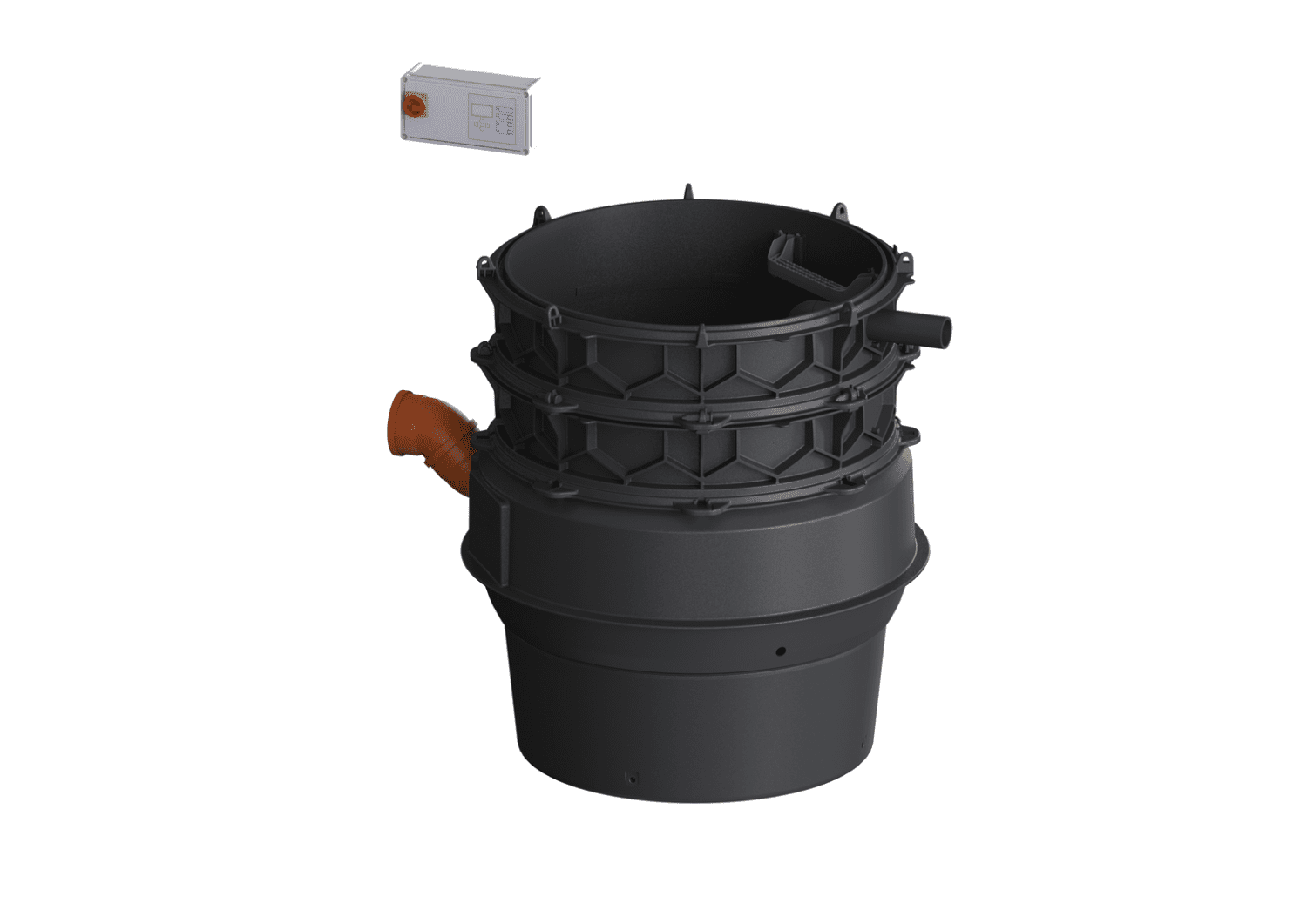 KESSEL-Pumpstation Aquapump XL Duo, SPF 1500-S3