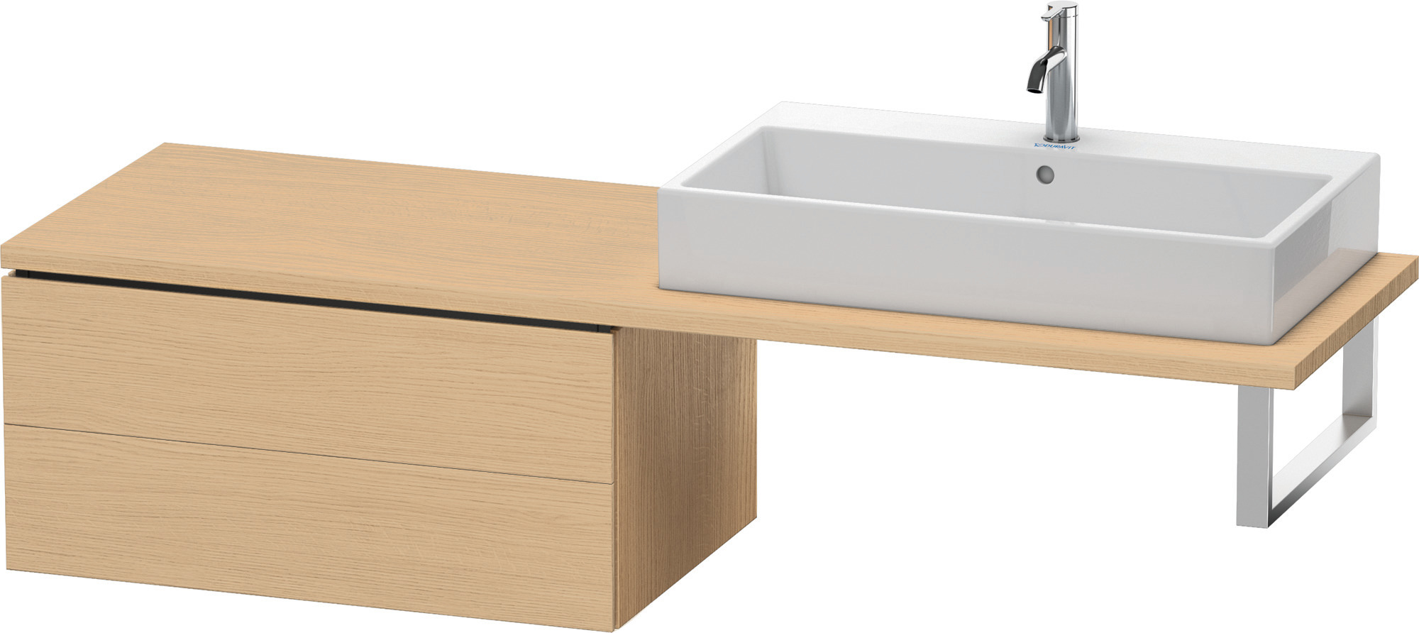 Duravit US für Konsole L-Cube 400x820x548mm 2 Schubkästen, Eiche Natur