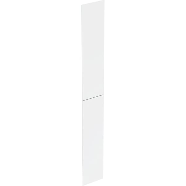 Geberit Set Schubl.-Frt f. Acanto Hochschrank mit 2 Auszügen, B:24cm, weiß hochgl.