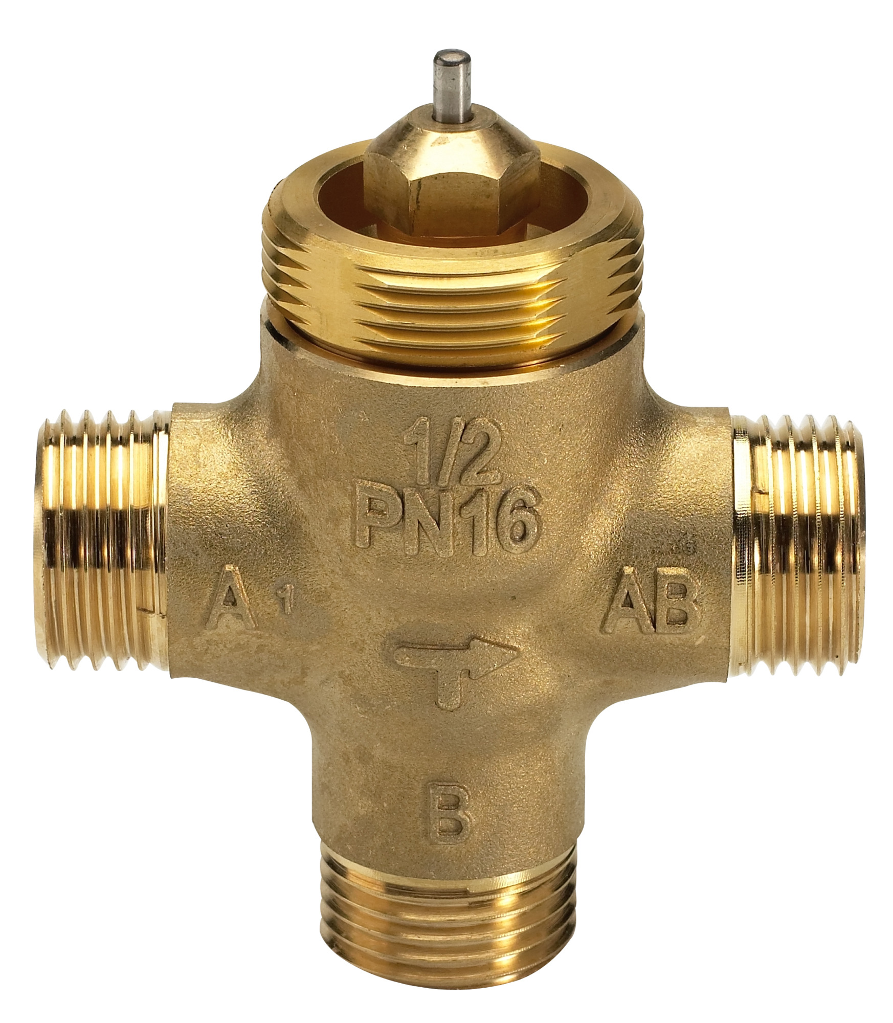 Danfoss 3-Wege-Ventil VZL 3 DN 15, kvs 1,6/1,0 Danfoss 3-Wege-Ventil VZL 3 DN 15, kvs 1,6/1,0