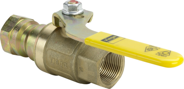 Viega Gaskugelhahn G2101T TAE in Rp1/2 Messing Viega Gaskugelhahn G2101T TAE in Rp1/2 Messing