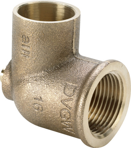 Viega Winkel 94473.0-713 in 15mm x Rp1/2 Rotguss