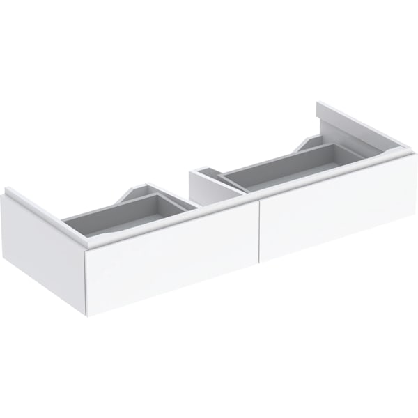 Geberit Xeno2 Unterschrank f. WT m. B:120cm m. 2 Schubl., 117,4x22x46,2cm, weiß Geberit Xeno2 Unterschrank f. WT m. B:120cm m. 2 Schubl., 117,4x22x46,2cm, weiß