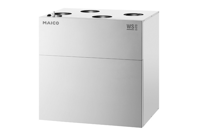 Maico Raumluft-System WS 470 ET mit Enthalpie-Tauscher, bis 450 m2