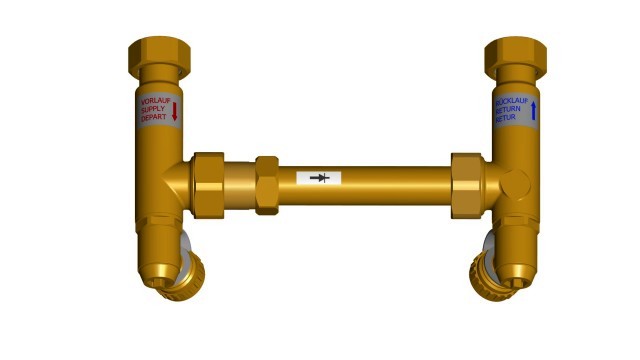 Wolf Anschluss-Set Überströmbrücke für CGB-2-38/55 Wolf Anschluss-Set Überströmbrücke für CGB-2-38/55