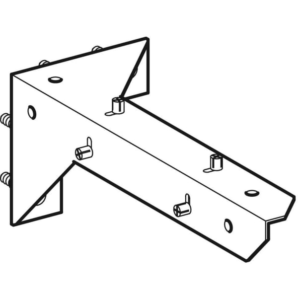 Geberit Set Montagewinkel f. WTU myDay Breite 115 cm