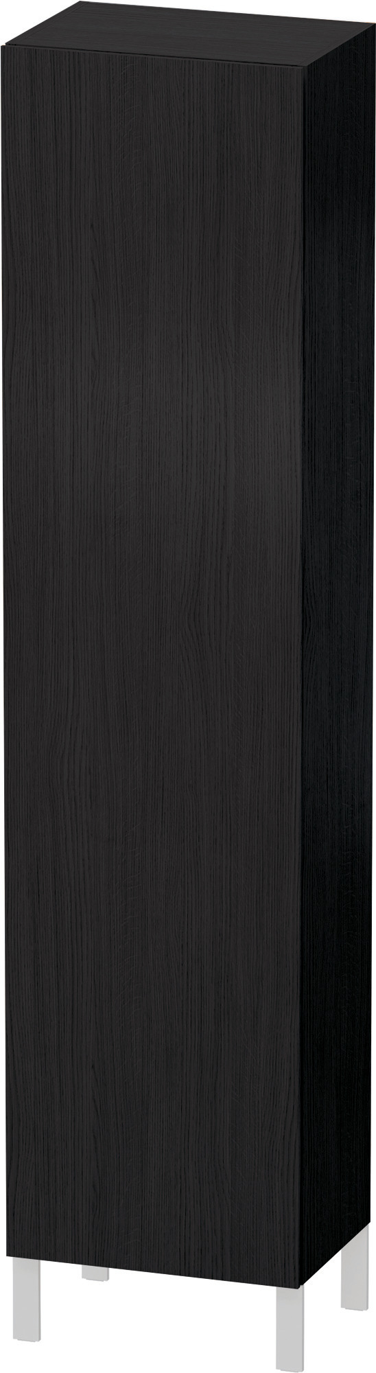 Duravit HS individual L-Cube 200x250x1321mm 1 Tür, TA li., Eiche Schwarz
