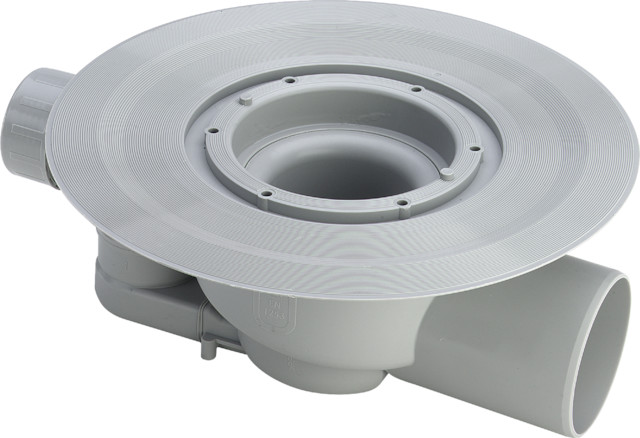 Viega Badablauf Advantix 4921.66 40x70 mm (DN70) Kunststoff grau