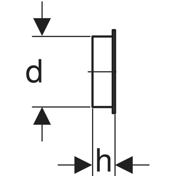 Geberit Schutzstopfen d90