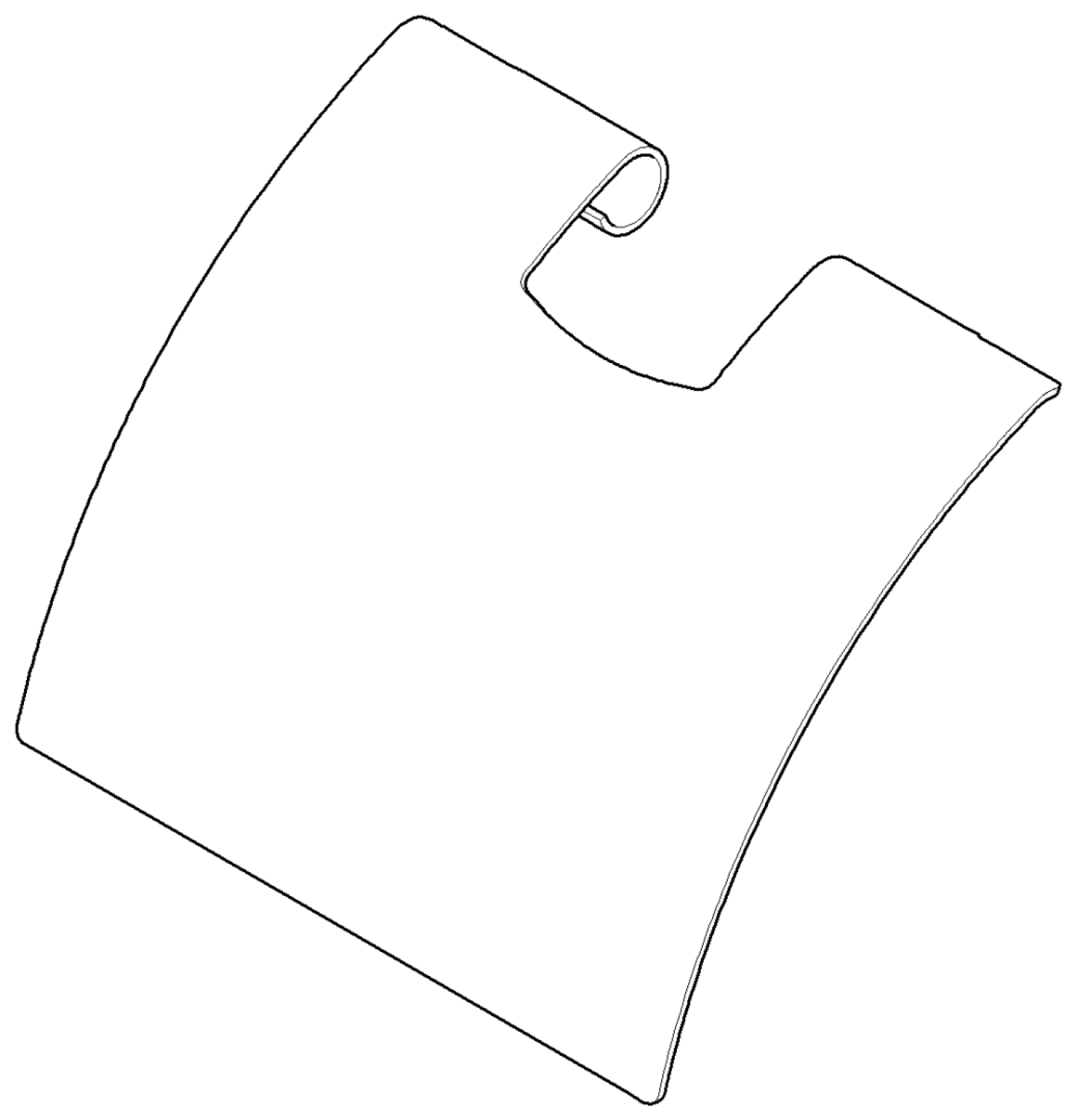 DO Abdeck. für Papierrollenhalter ET 081102508 120 x 110 x 22 mm Chrom