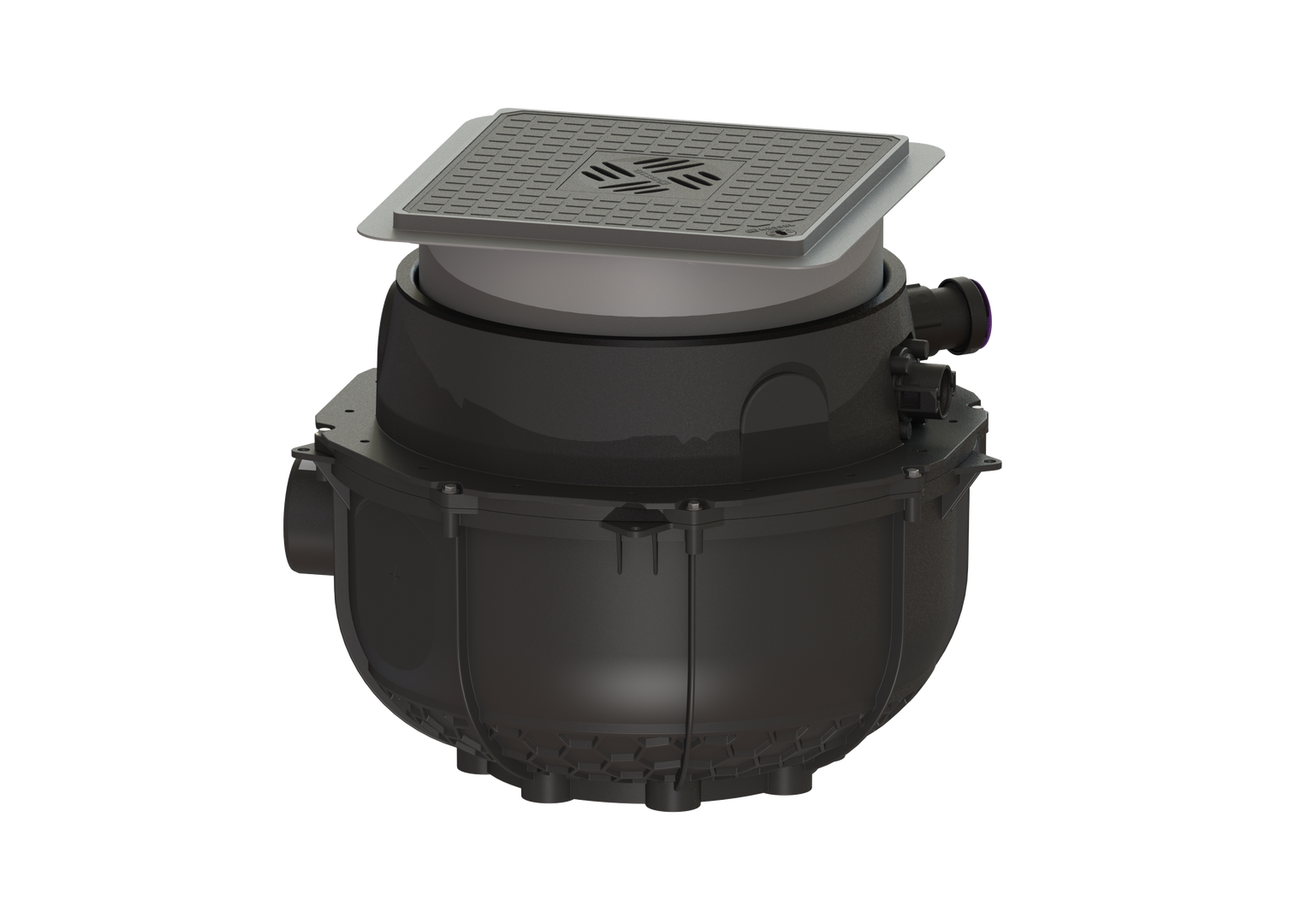 KESSEL-Hebeanlage Aqualift M Underfloor, Mono, GTF 1200, res, schw.