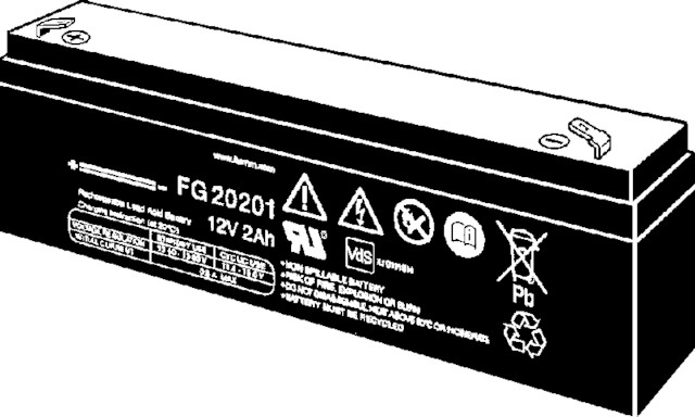 Viega Akku 4987.51 in 12 V 2 A/h