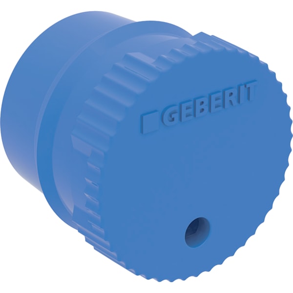 Geberit Mapress Schutzstopfen für Rohrende PE blau d108 Geberit Mapress Schutzstopfen für Rohrende PE blau d108