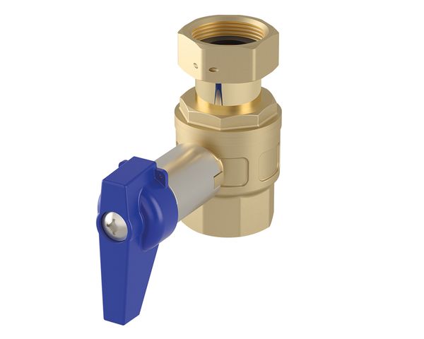 Flamco Logocool S-line Kugelhahnset DN25 mit Spindelverlängerung